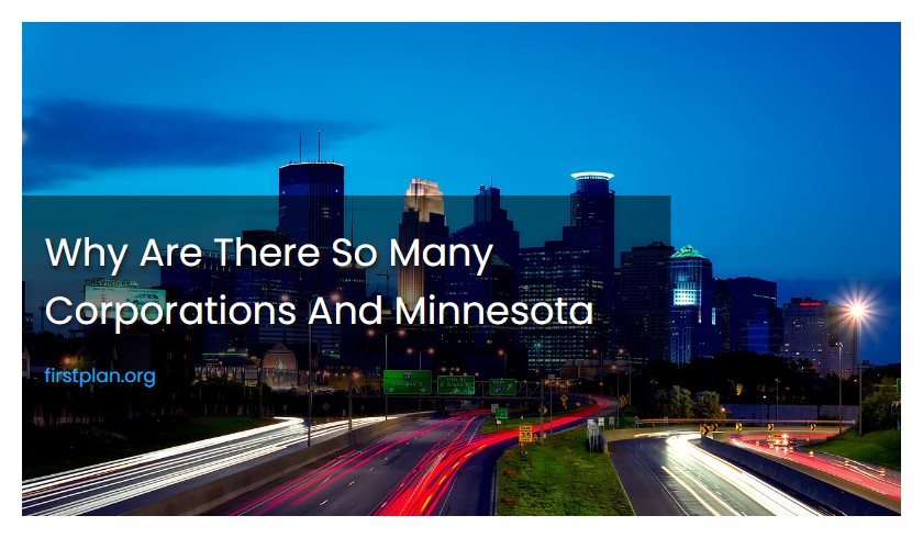 Why Are There So Many Corporations And Minnesota